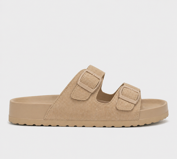 Chaussons à boucles pour femmes
